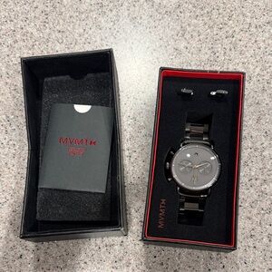 MVMT Black and Silver Men's Watch